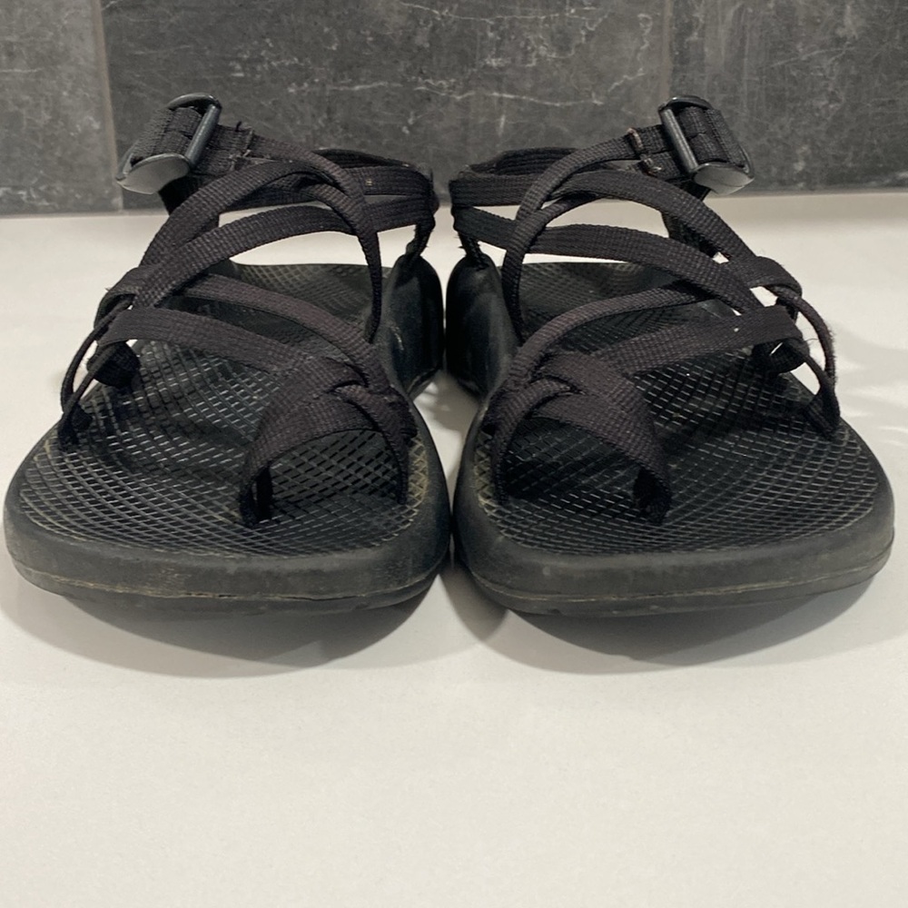 Chaco ZX/2 Black Strappy Sandals Women's Size 7 Sport Hiking Comfort Outdoor - Picture 3 of 11